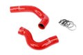 HPS Performance Hps Silicone Radiator Coolant Hose Kit 57 2029 Red Red - 57-2029-RED