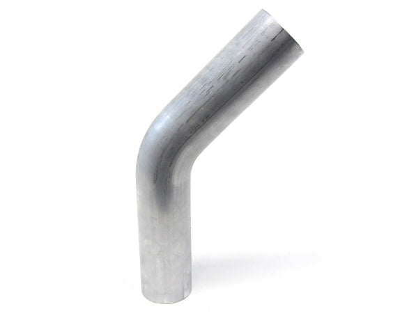 HPS Performance Hps Aluminum Elbow Tubing 45 Degree, 2 1/4" Od, 2 1/4" Clr, 6" Legs At45 225 Clr 225 Mill Finish - AT45-225-CLR-225