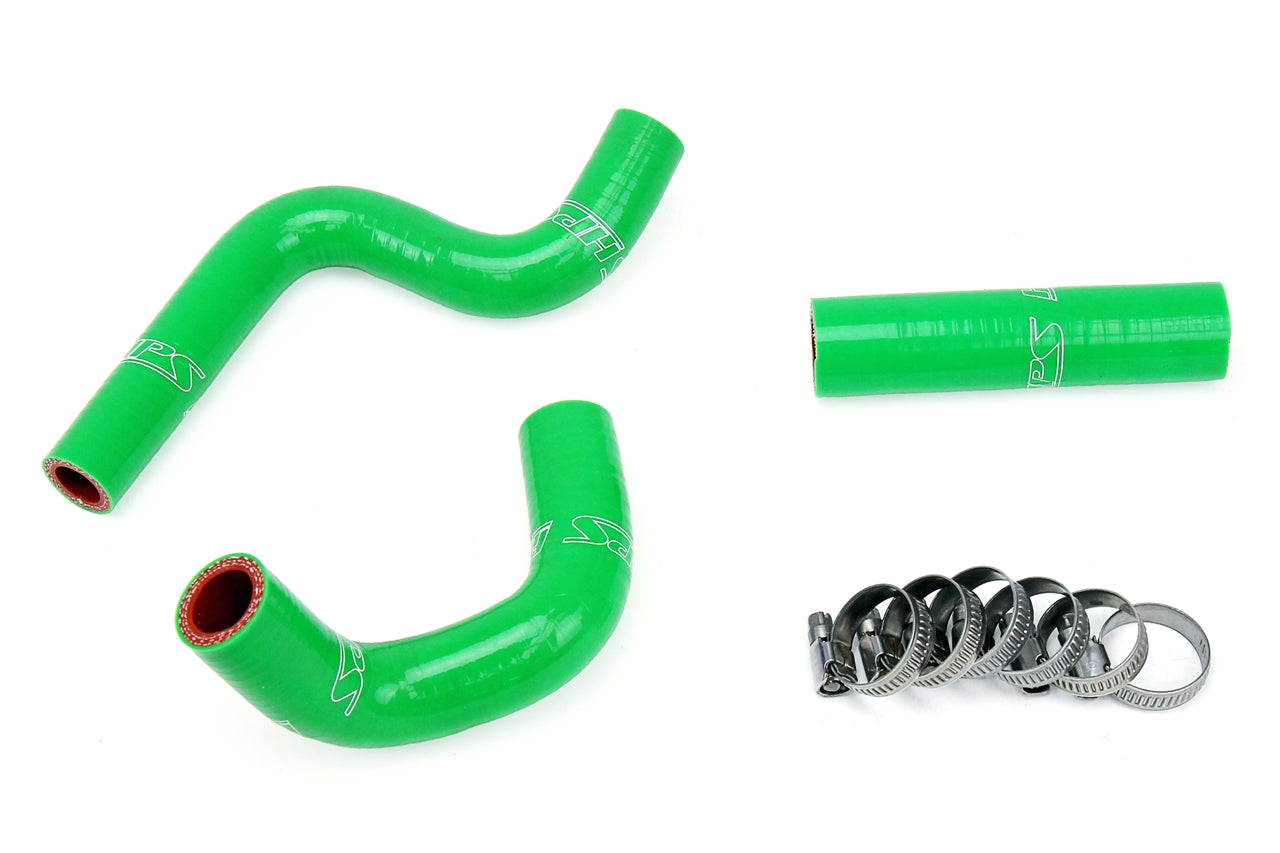 HPS Performance Hps Silicone Radiator Coolant Hose Kit 57 1364 Grn Green - 57-1364-GRN