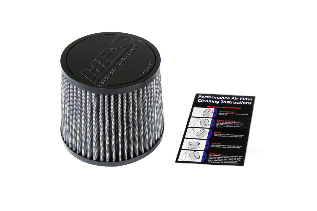 HPS Performance Air Filter 3" ID, 5" Element Length, 6-1/2" Overall Length, HPS-4276