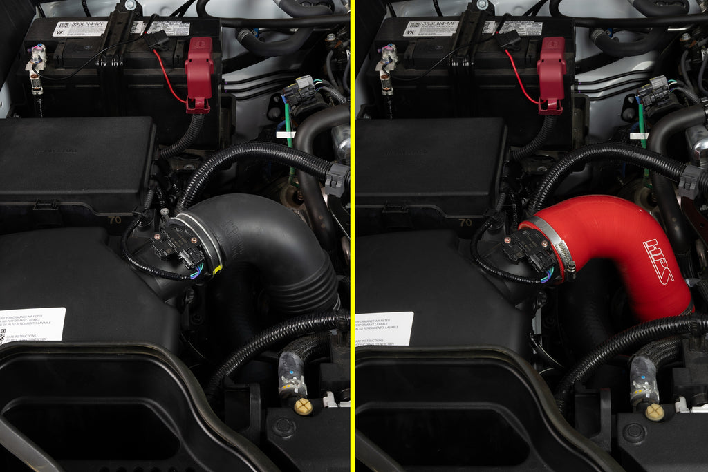 HPS Performance Hps Silicone Air Intake Kit 57 2207 Red Red - 57-2207-RED