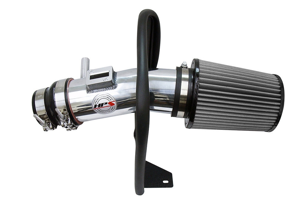 HPS Performance Air Intake Kit With Heat Shield 827-626P Polished - 827-626P