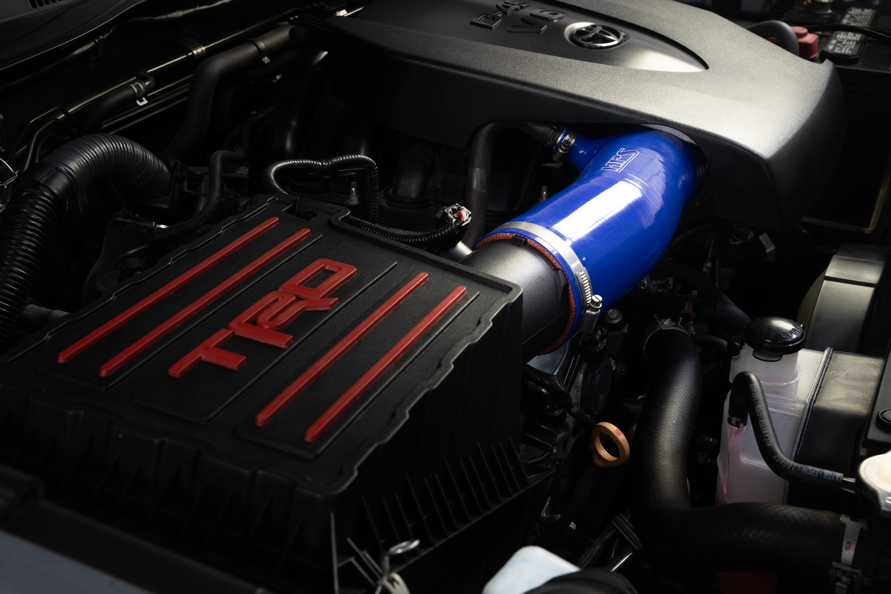 HPS Performance Silicone Air Intake Kit With Panel Filter 827-723BL Blue - 827-723BL
