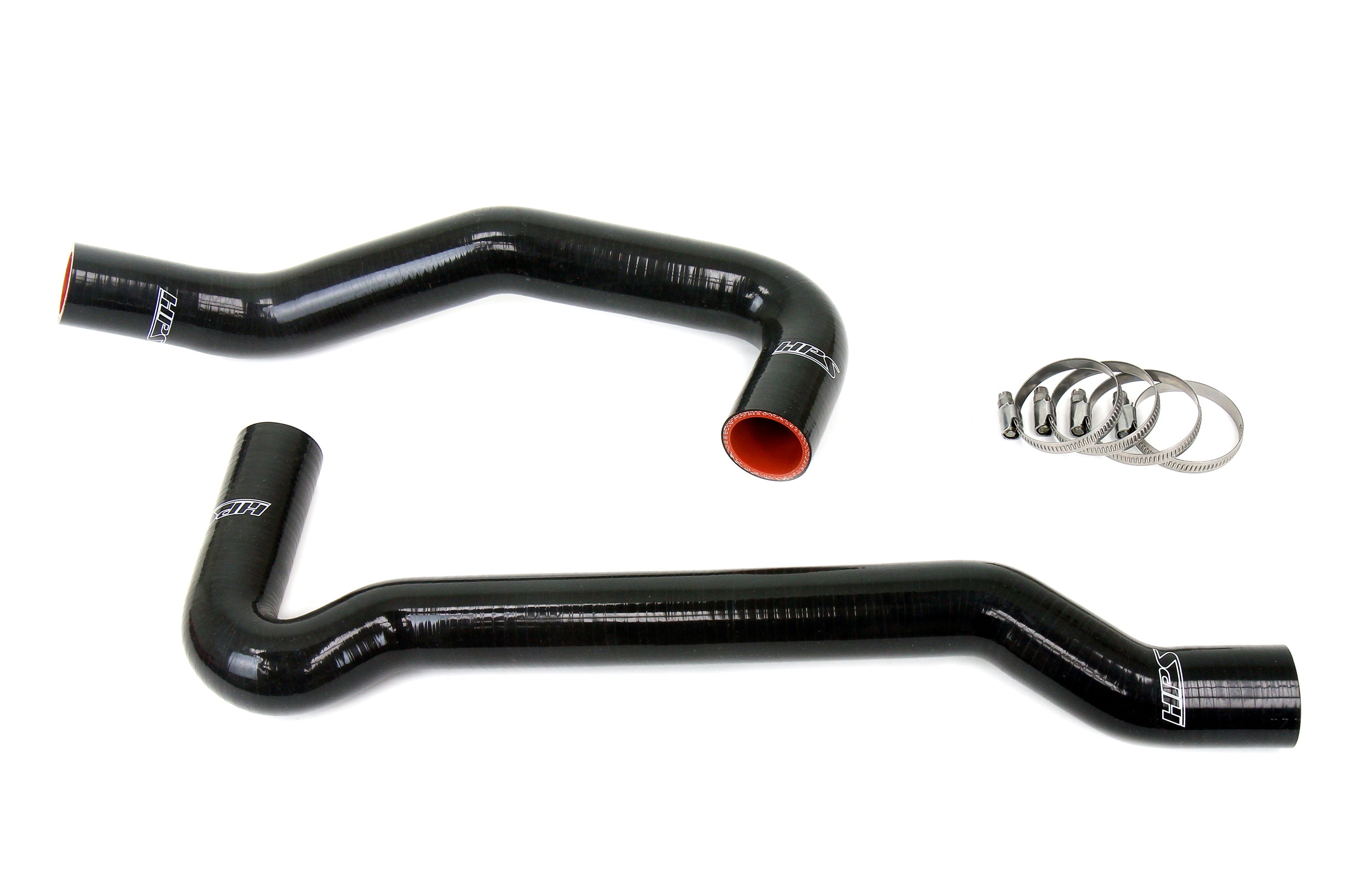 HPS Performance Hps Silicone Radiator Coolant Hose Kit 57 1988 Blk Black - 57-1988-BLK