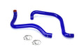 HPS Performance Hps Silicone Radiator Coolant Hose Kit 57 1589 R Blue Blue - 57-1589R-BLUE