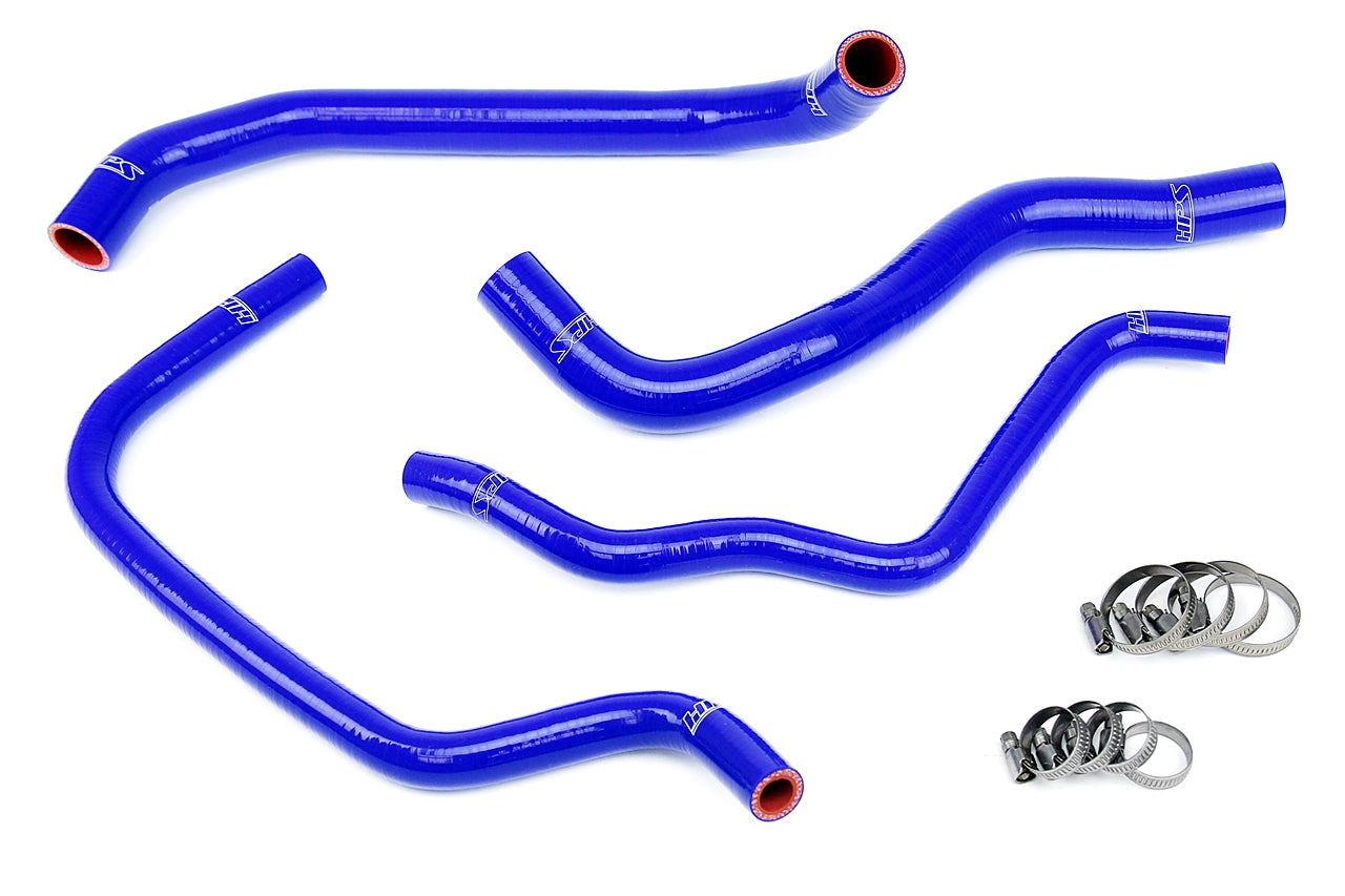 HPS Performance Hps Silicone Radiator And Heater Coolant Hose Kit 57 1389 Blue Blue - 57-1389-BLUE