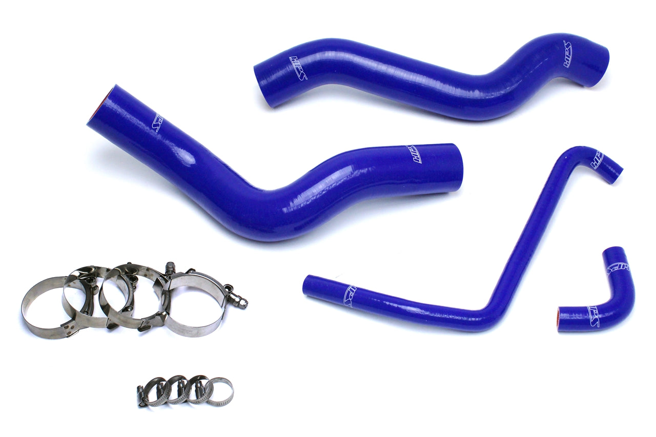 HPS Performance Hps Silicone Radiator Coolant Hose Kit 57 1503 R Blue Blue - 57-1503R-BLUE