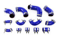 HPS Performance Hps Silicone Intercooler Hose Kit 57 2097 Blue Blue - 57-2097-BLUE