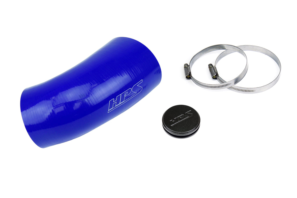 HPS Performance Hps Silicone Air Intake Kit 57 2077 Blue Blue - 57-2077-BLUE