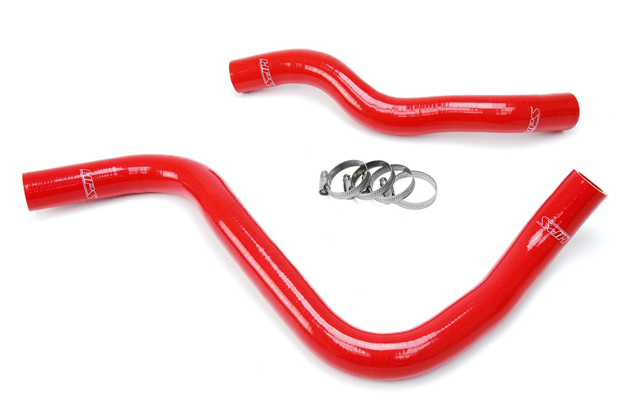 HPS Performance Hps Silicone Radiator Coolant Hose Kit 57 1662 Red Red - 57-1662-RED