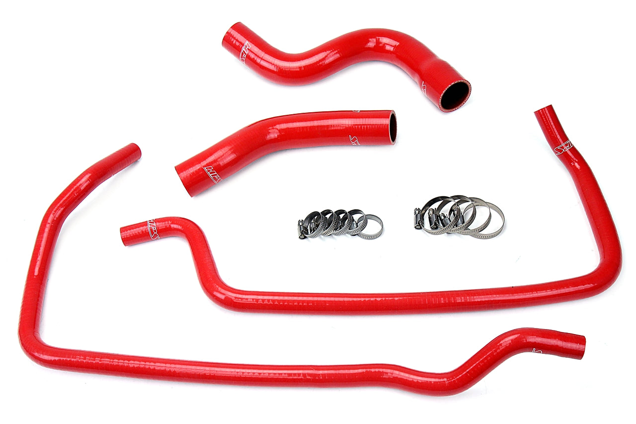 HPS Performance Hps Silicone Radiator And Heater Coolant Hose Kit 57 1449 Red Red - 57-1449-RED