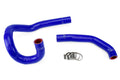 HPS Performance Hps Silicone Radiator Coolant Hose Kit 57 1205 Blue Blue - 57-1205-BLUE