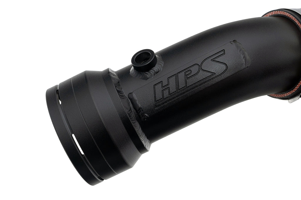 HPS Performance Cold Side Charge Pipe Kit 17-154WB Black - 17-154WB
