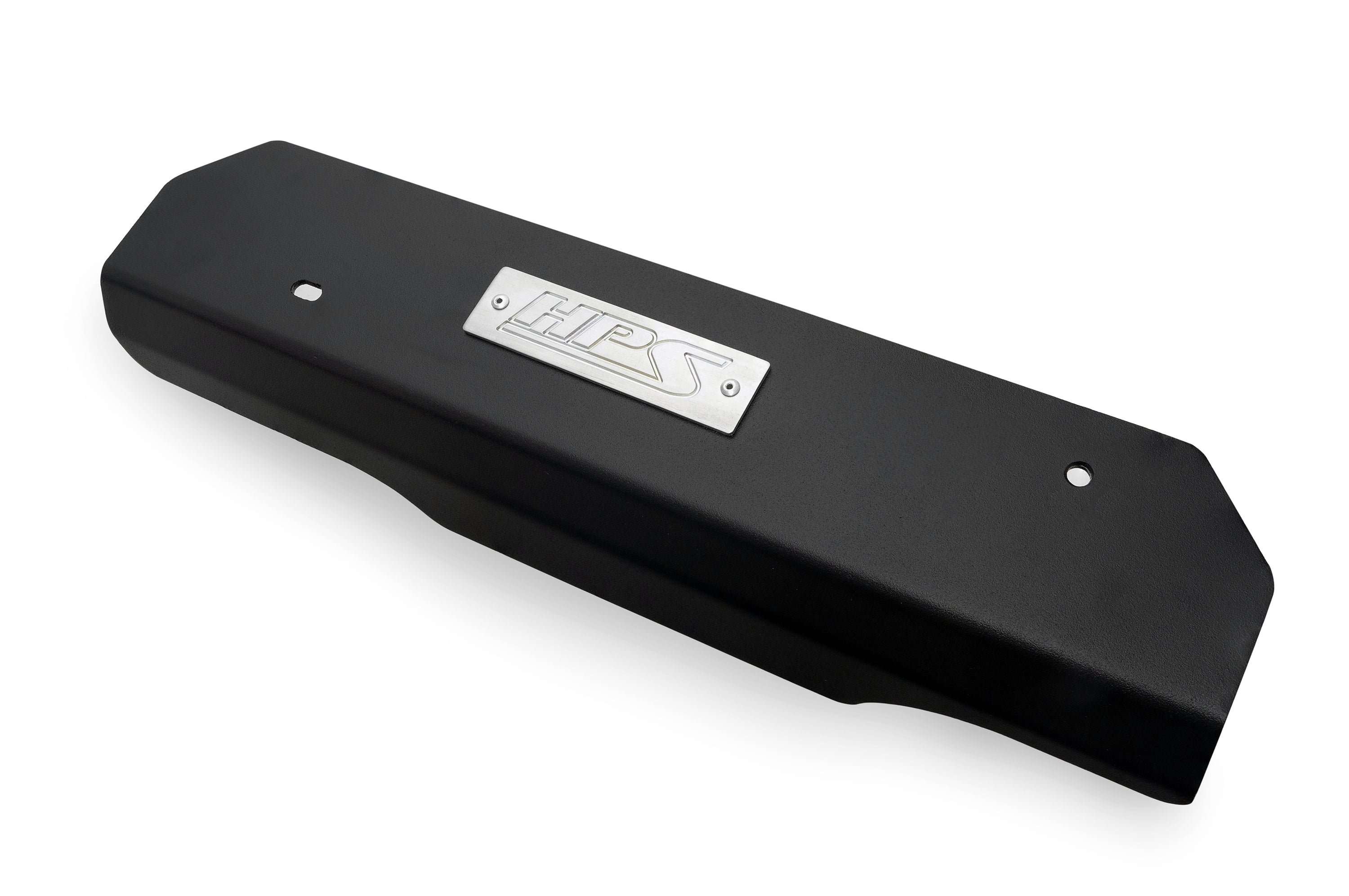 HPS Performance Hps Aluminum Belt Cover 71 102 Wb, Black - 71-102WB