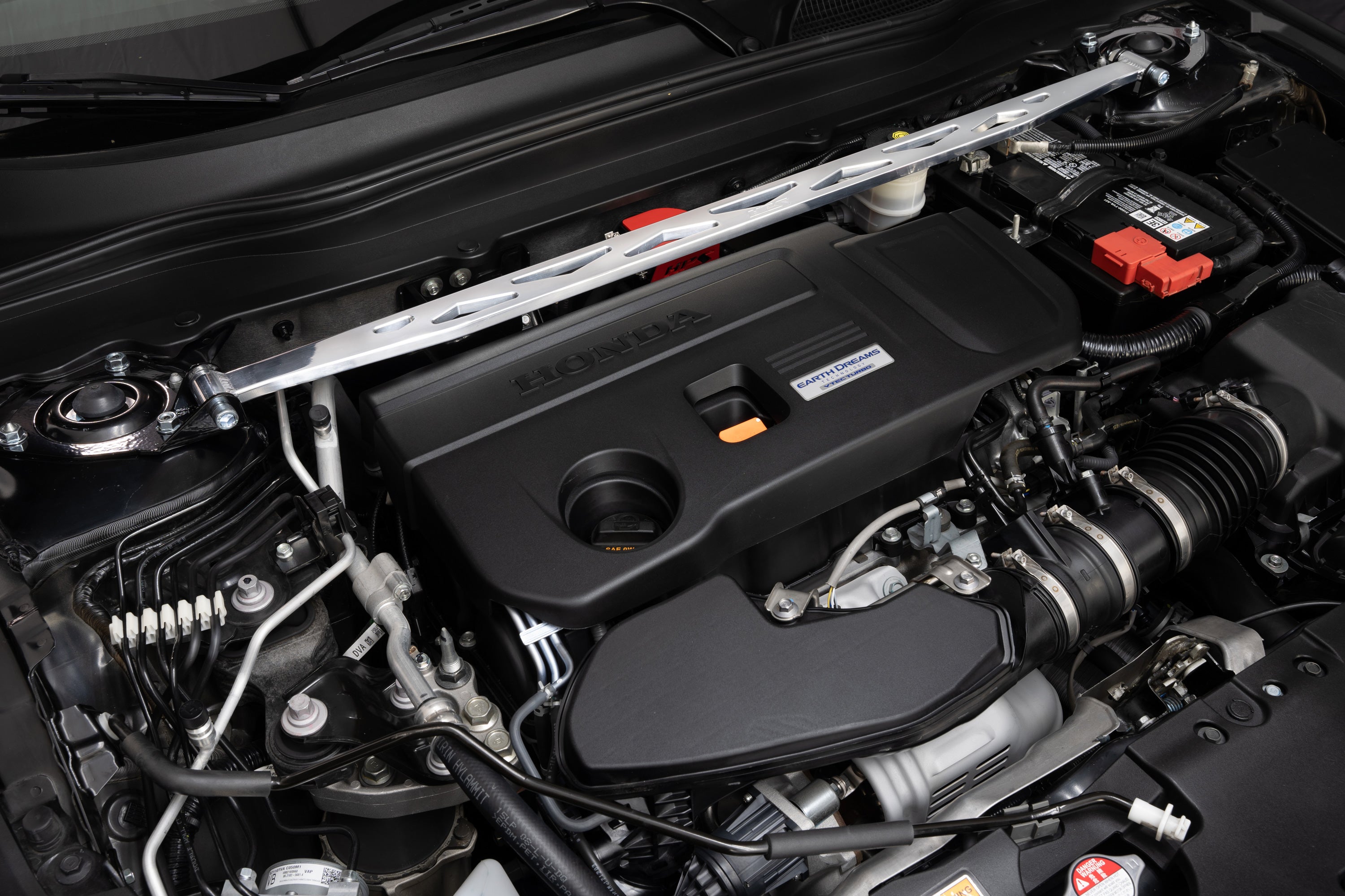 HPS Performance Front Strut Bar 42-104P Polished - 42-104P
