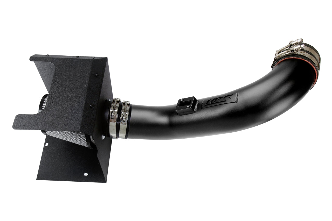 HPS Performance Air Intake Kit With Heat Shield 827-674WB Black - 827-674WB