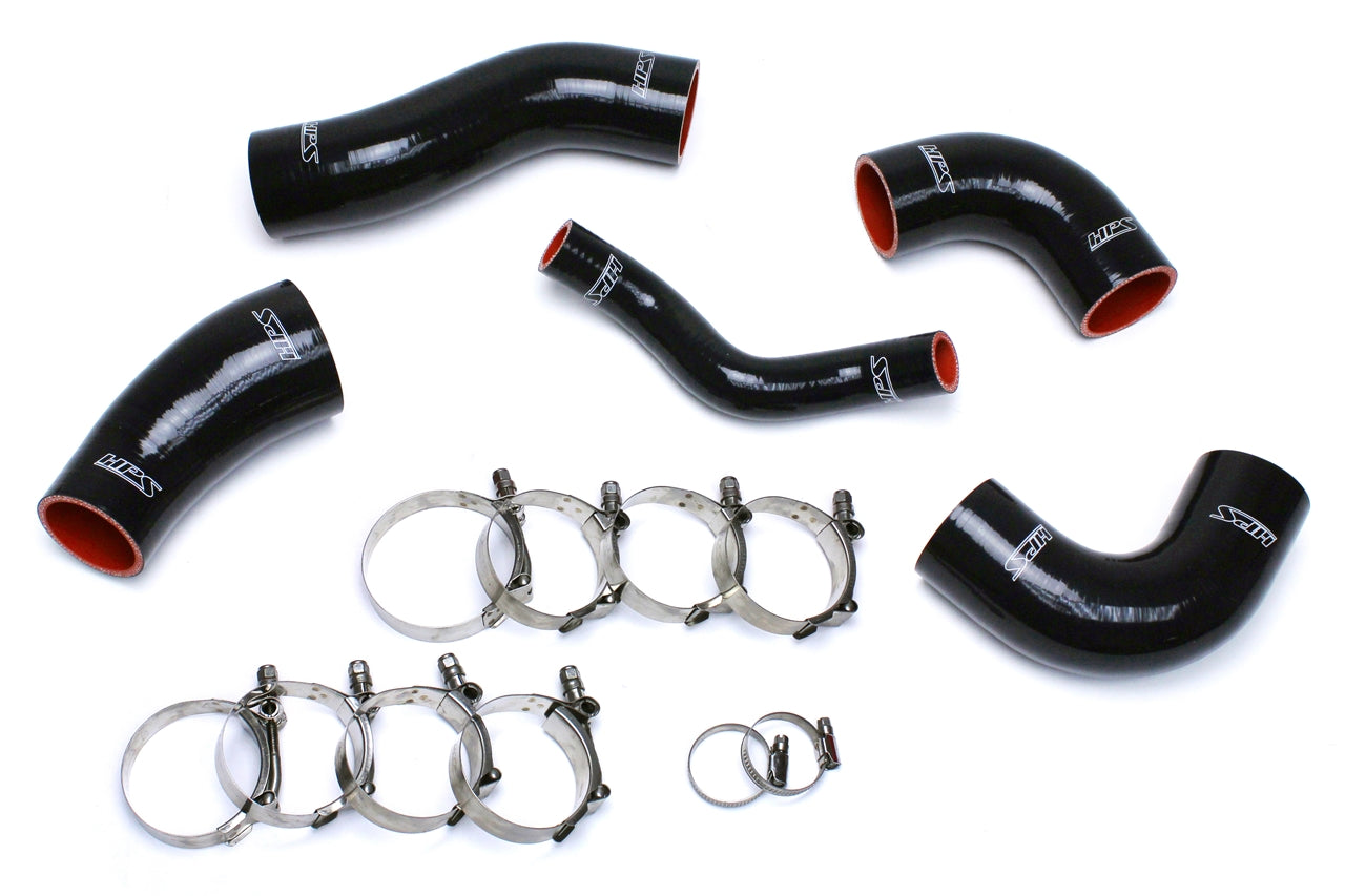 HPS Performance Hps Silicone Intercooler Hose Kit 57 1420 Blk Black - 57-1420-BLK