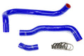 HPS Performance Hps Silicone Radiator Coolant Hose Kit 57 1021 Blue Blue - 57-1021-BLUE