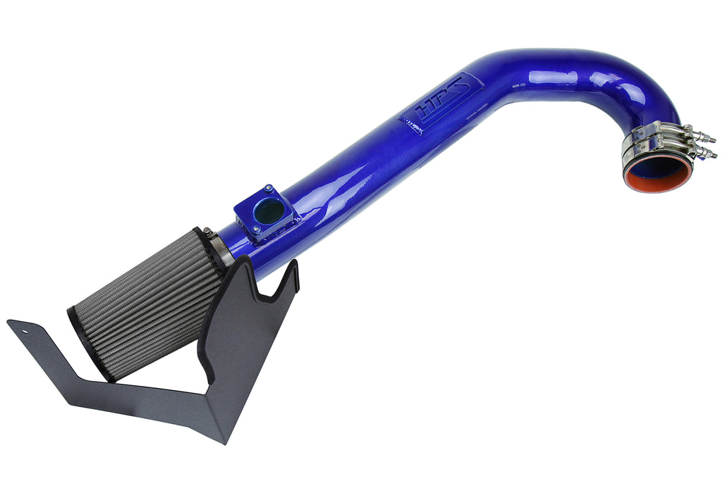 HPS Performance Air Intake Kit With Heat Shield 827-684BL Blue - 827-684BL