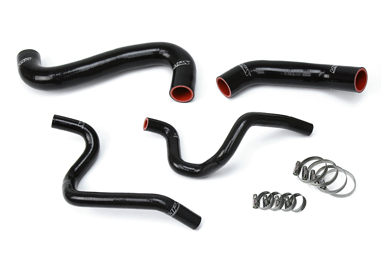 HPS Performance Hps Silicone Radiator And Heater Coolant Hose Kit 57 1731 Blk Black - 57-1731-BLK