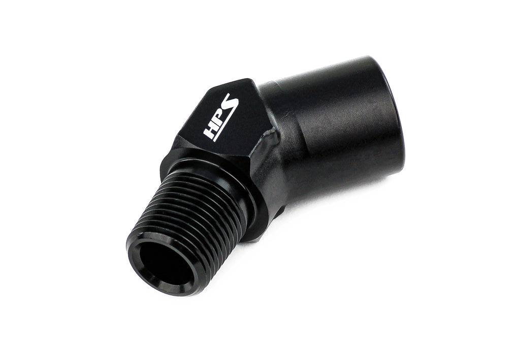 HPS Performance 90 Degree Male to Female 3/8 NPT Adapter AN915-03