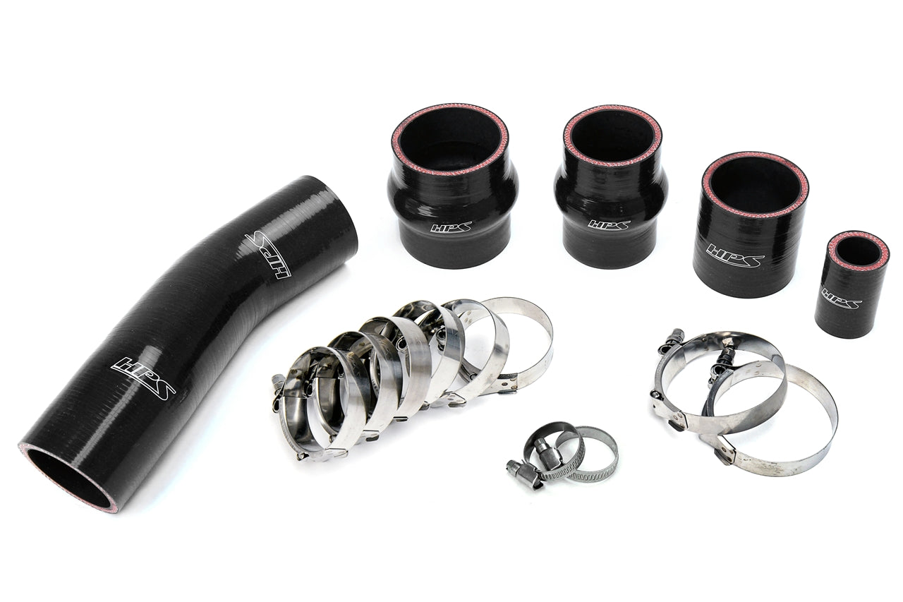 HPS Performance Hps Silicone Intercooler Hose Kit 57 1711 Blk Black - 57-1711-BLK