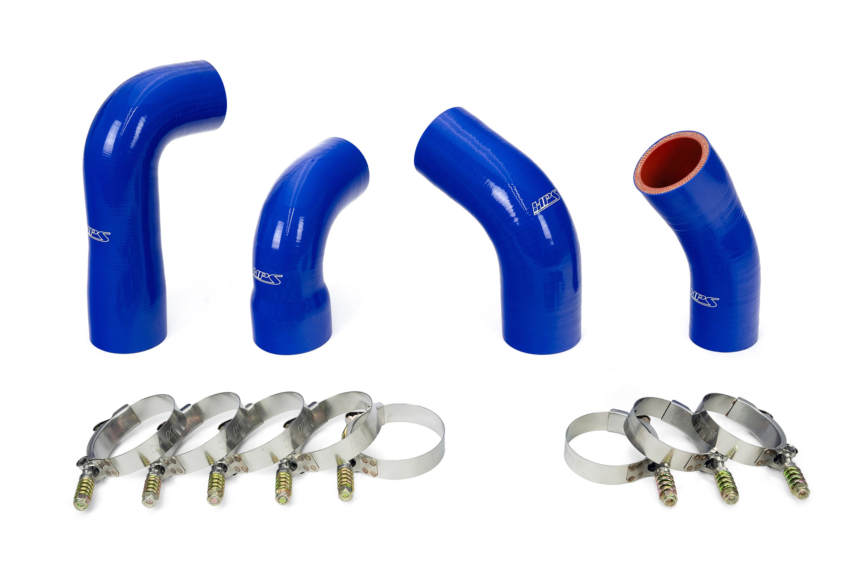 HPS Performance Hps Silicone Transmission Oil Cooler Coolant Hose Kit 57 1721 Blue Blue - 57-1721-BLUE