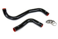 HPS Performance Hps Silicone Radiator Coolant Hose Kit 57 1302 Blk Black - 57-1302-BLK