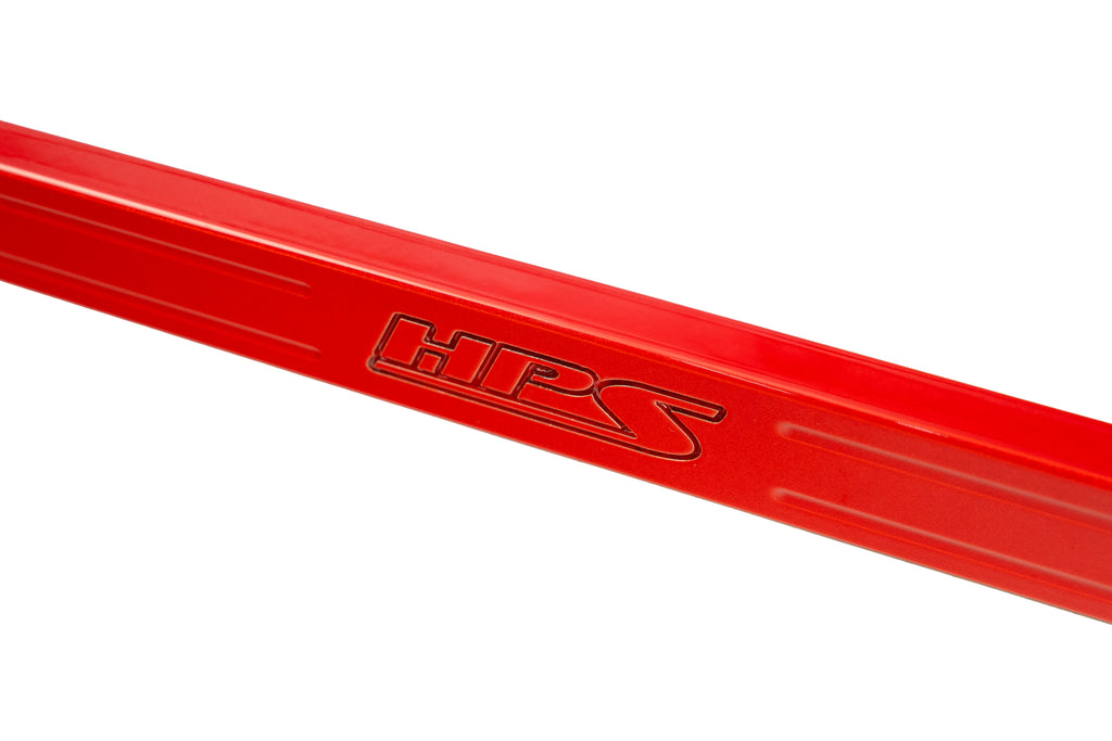 HPS Performance Front Strut Bar 42-115R Red - 42-115R