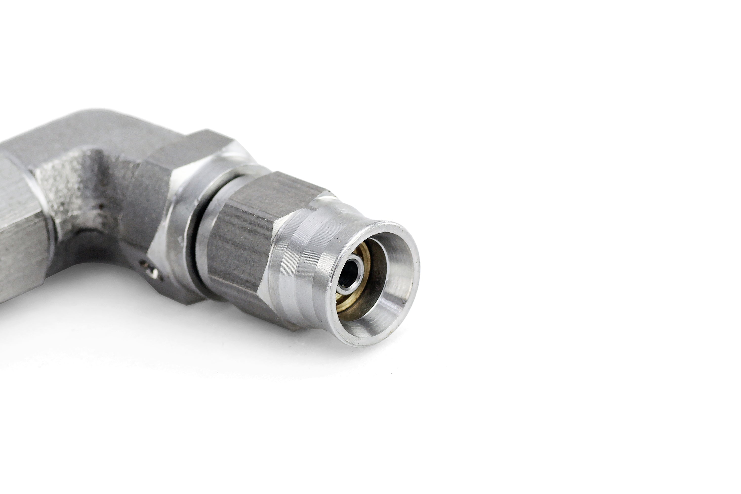 HPS Performance 350 Series AN -3 Push-On 90 Degree Hose End 350-9003SS