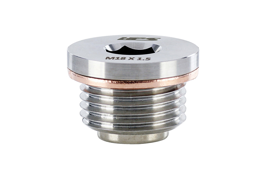 HPS Performance Magnetic Drain Plug Copper Crush Washer (5 pieces) CW-18-150-5X