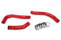 HPS Performance Hps Silicone Radiator Coolant Hose Kit 57 1457 Red Red - 57-1457-RED
