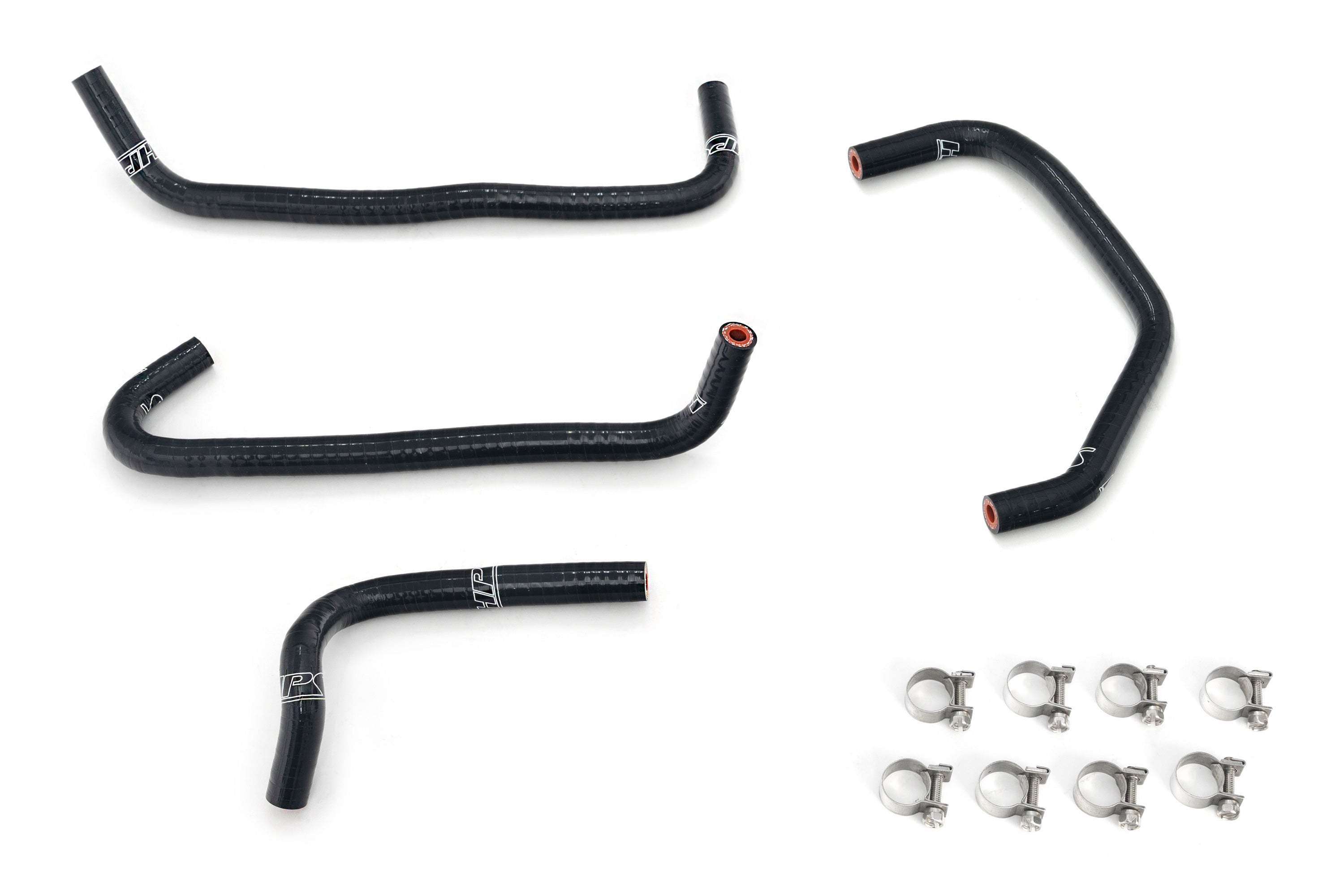 HPS Performance Hps Silicone Ancillary Water Bypass Coolant Hose Kit 57 2156 Blk Black - 57-2156-BLK