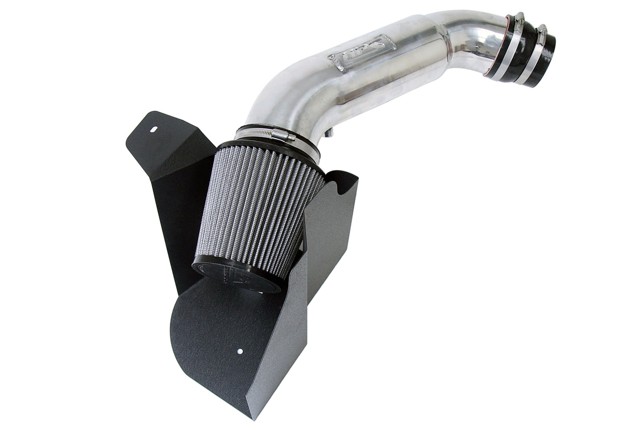 HPS Performance Air Intake Kit With Heat Shield 827-676P Polished - 827-676P