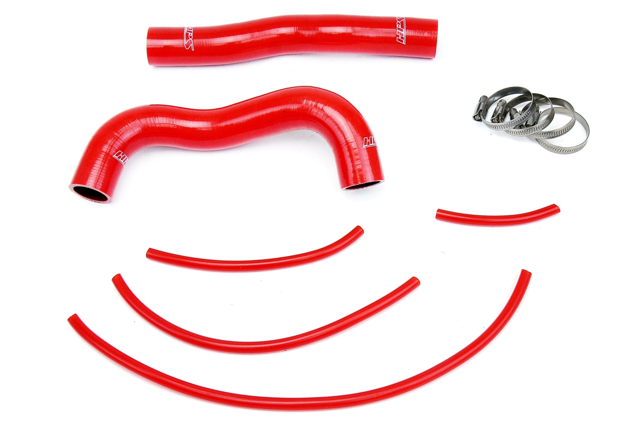 HPS Performance Hps Silicone Radiator Coolant Hose Kit 57 1324 R Red Red - 57-1324R-RED