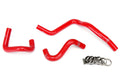 HPS Performance Hps Silicone Oil Cooler Coolant Hose Kit 57 1748 Red Red - 57-1748-RED
