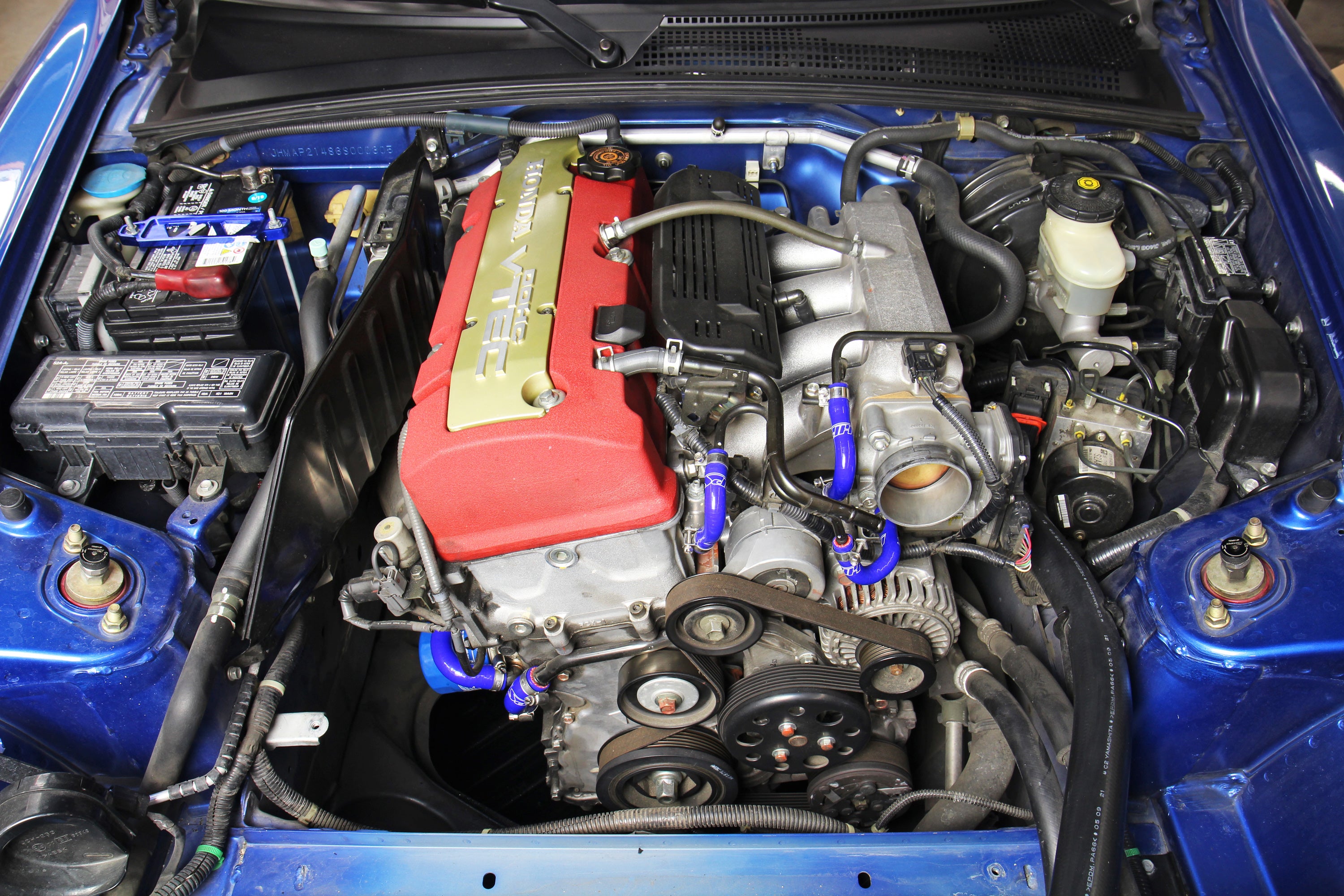 HPS Performance Hps Silicone Oil Cooler And Throttle Body Coolant Hose Kit 57 1857 Blue Blue - 57-1857-BLUE