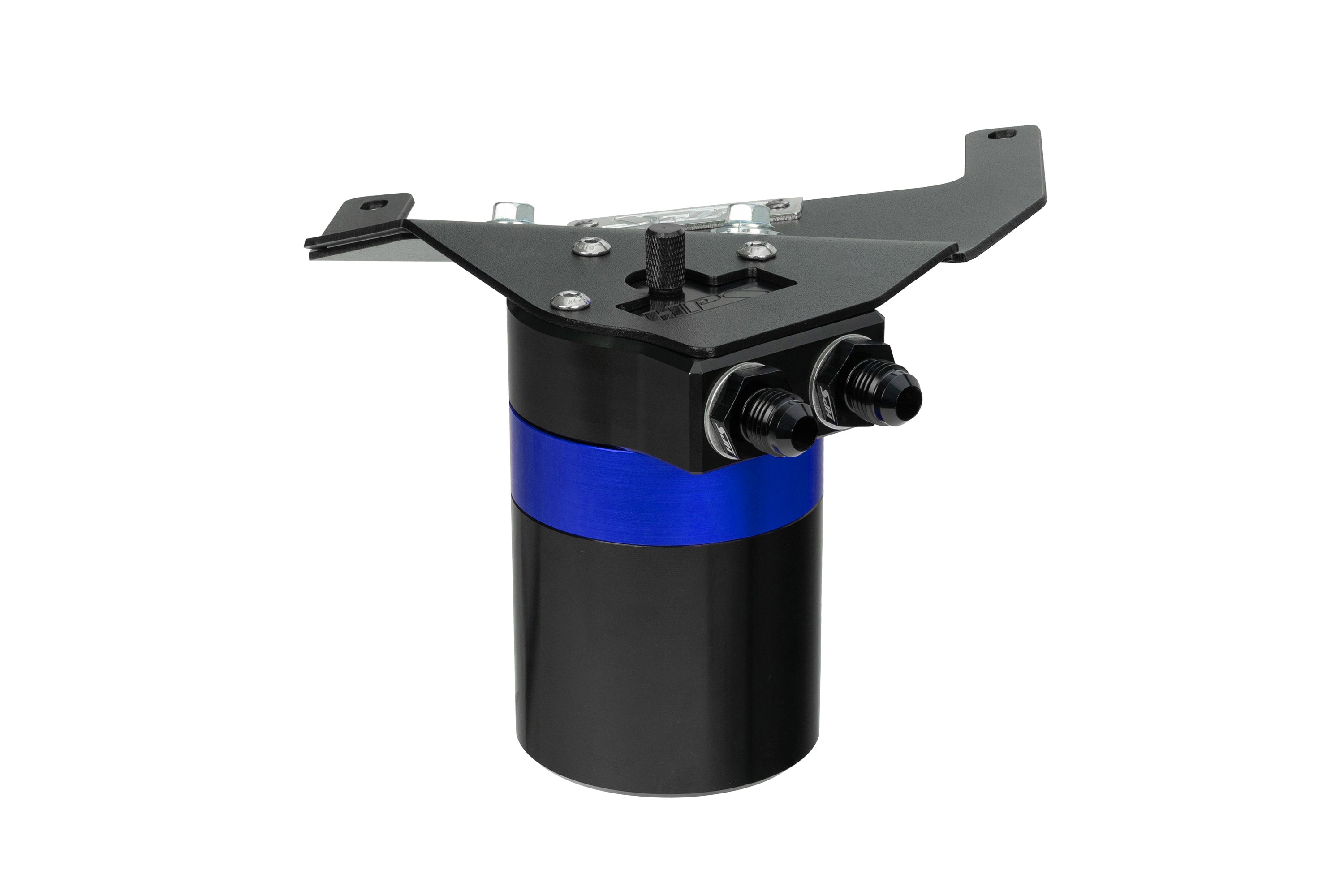 HPS Performance Oil Catch Can Kit 860-017BL, Blue - 860-017BL