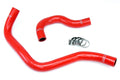HPS Performance Hps Silicone Radiator Coolant Hose Kit 57 1002 Red Red - 57-1002-RED