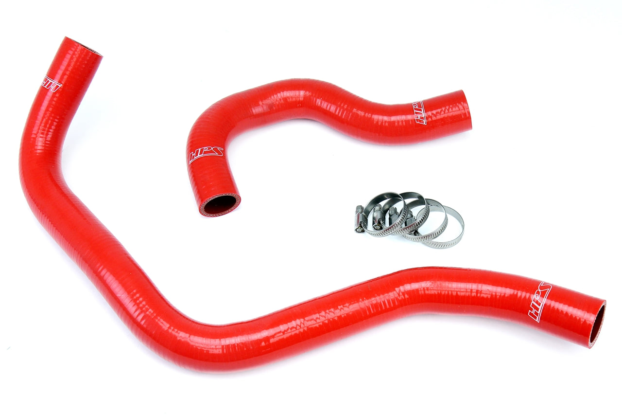 HPS Performance Hps Silicone Radiator Coolant Hose Kit 57 1002 Red Red - 57-1002-RED