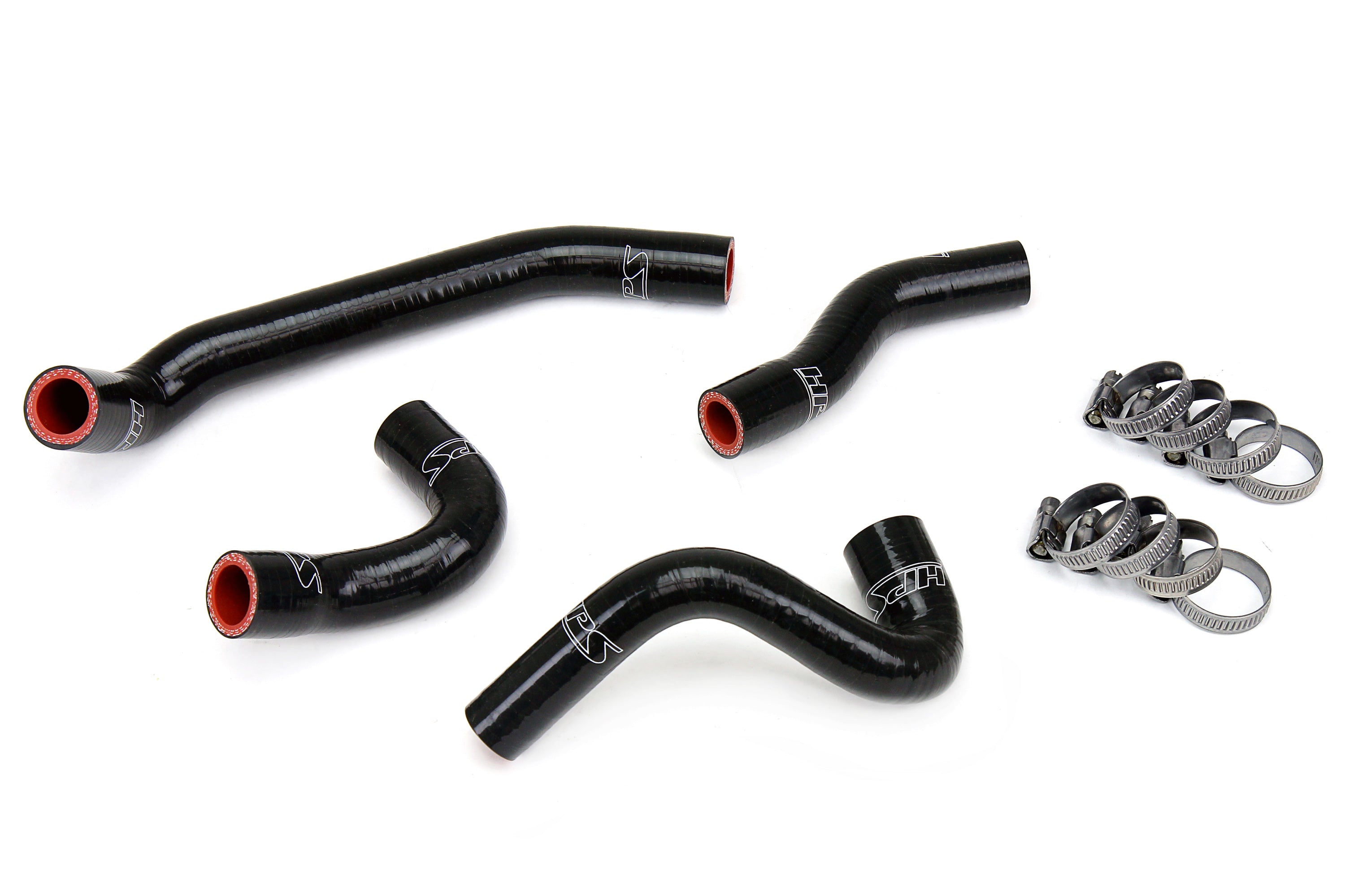 HPS Performance Hps Silicone Radiator Coolant Hose Kit 57 1824 Blk Black - 57-1824-BLK