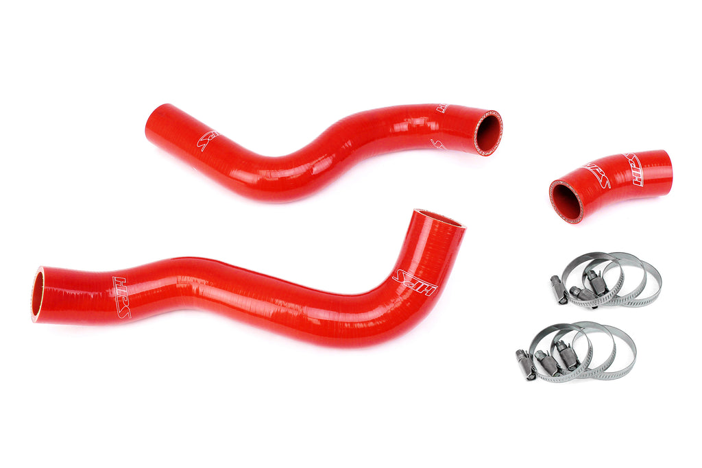 HPS Performance Hps Silicone Radiator Coolant Hose Kit 57 2055 Red Red - 57-2055-RED