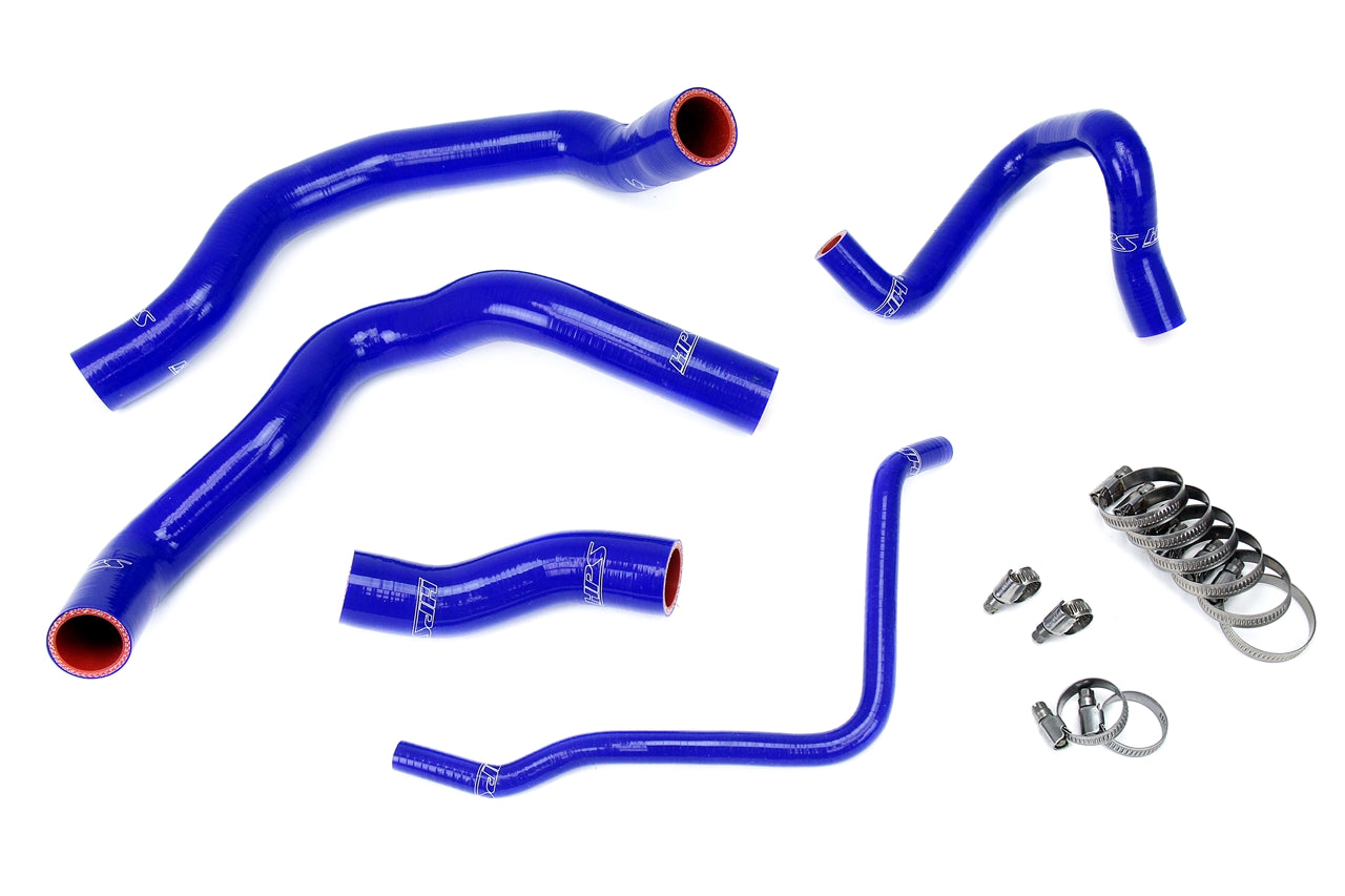 HPS Performance Hps Silicone Radiator Coolant Hose Kit 57 1211 Blue Blue - 57-1211-BLUE