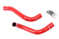 HPS Performance Hps Silicone Radiator Coolant Hose Kit 57 1819 Red Red - 57-1819-RED