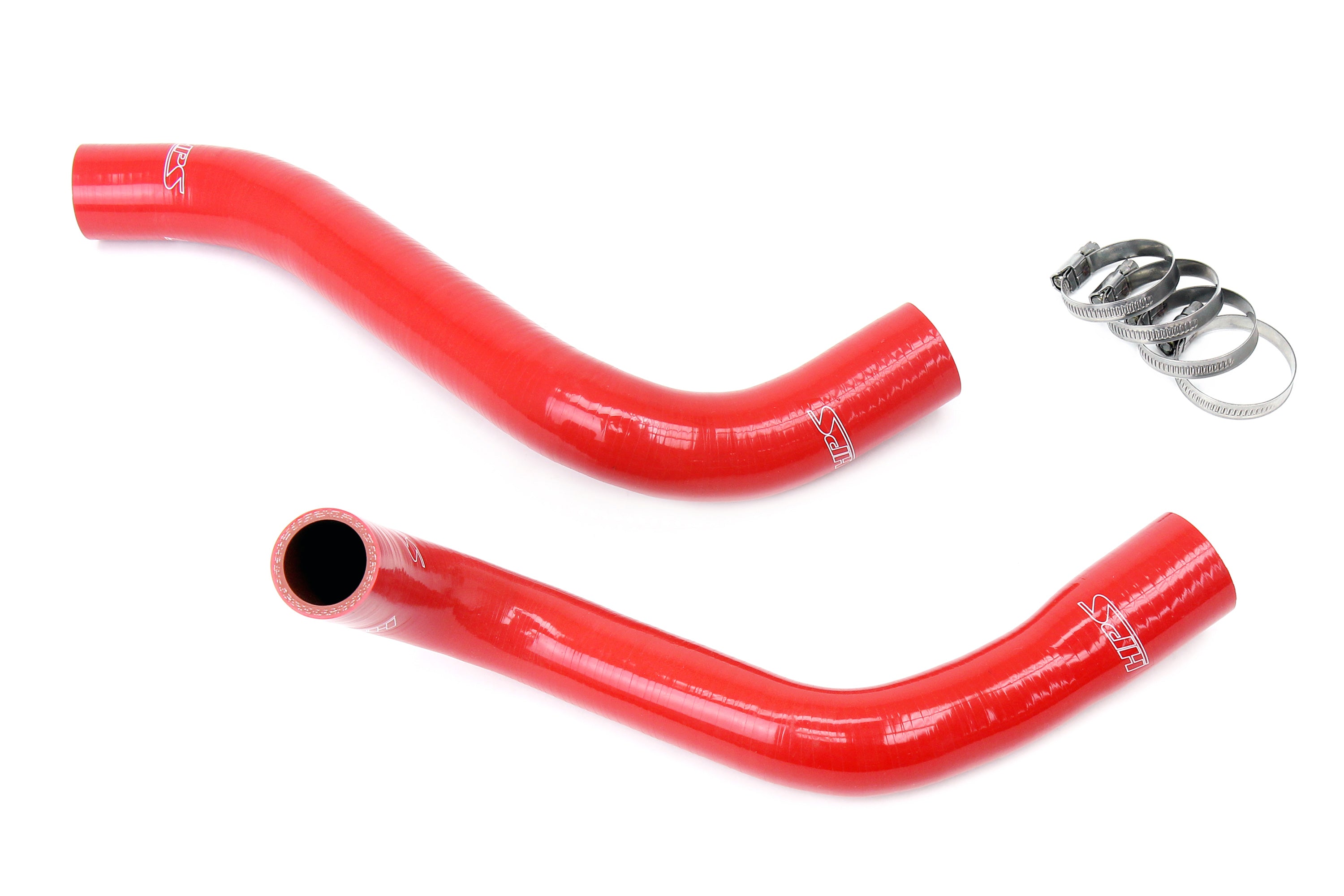 HPS Performance Hps Silicone Radiator Coolant Hose Kit 57 1819 Red Red - 57-1819-RED