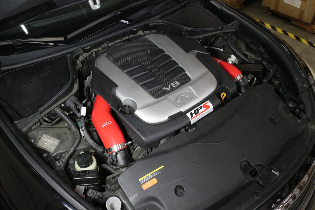 HPS Performance Hps Silicone Air Intake Kit 57 1517 Red Red - 57-1517-RED