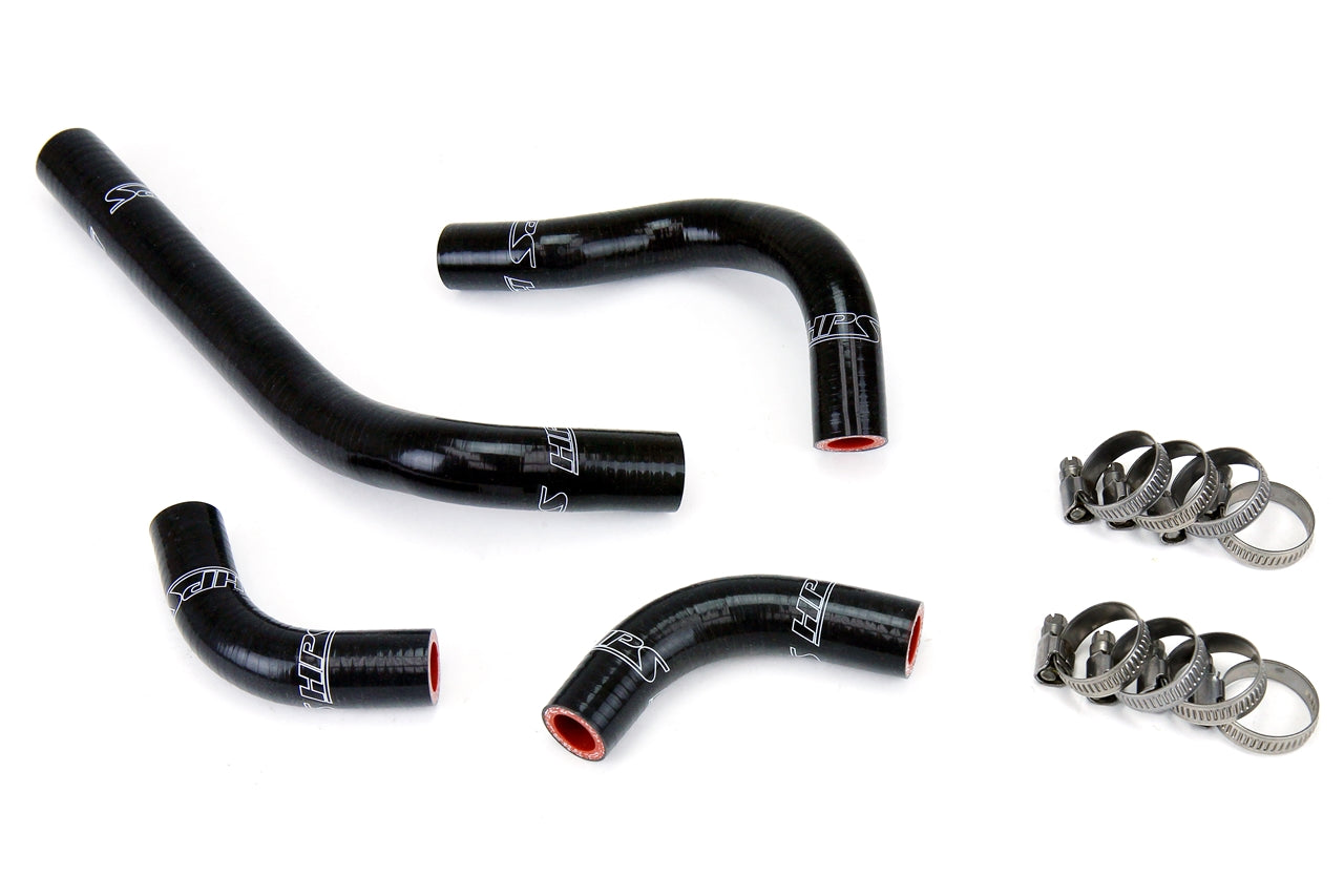 HPS Performance Hps Silicone Radiator Coolant Hose Kit 57 1234 Blk Black - 57-1234-BLK
