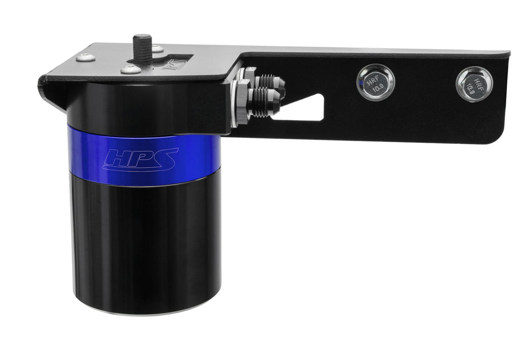 HPS Performance Oil Catch Can Kit 860-018BL, Blue - 860-018BL