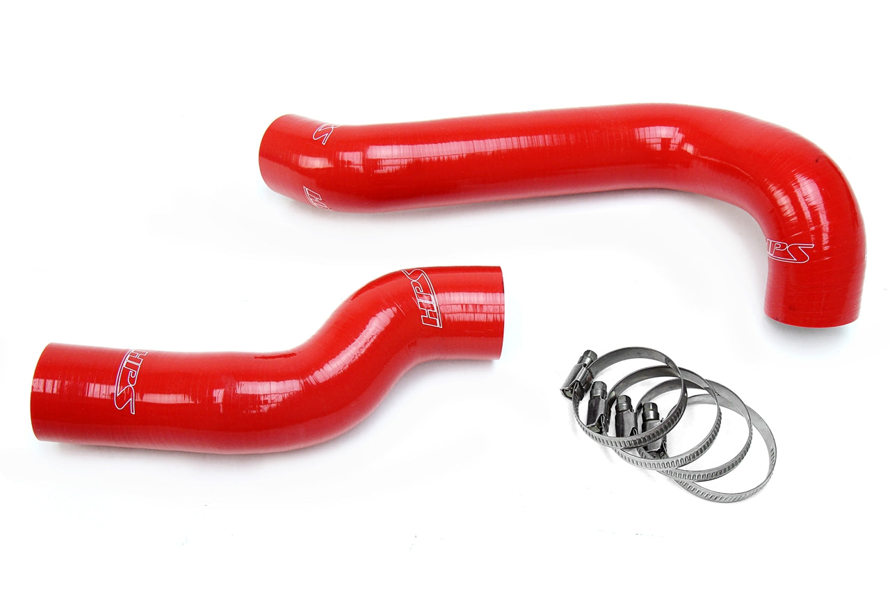 HPS Performance Hps Silicone Radiator Coolant Hose Kit 57 1698 Red Red - 57-1698-RED