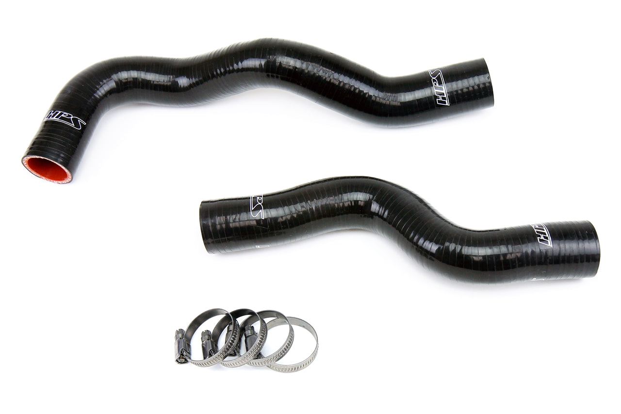 HPS Performance Hps Silicone Radiator Coolant Hose Kit 57 1055 Blk Black - 57-1055-BLK